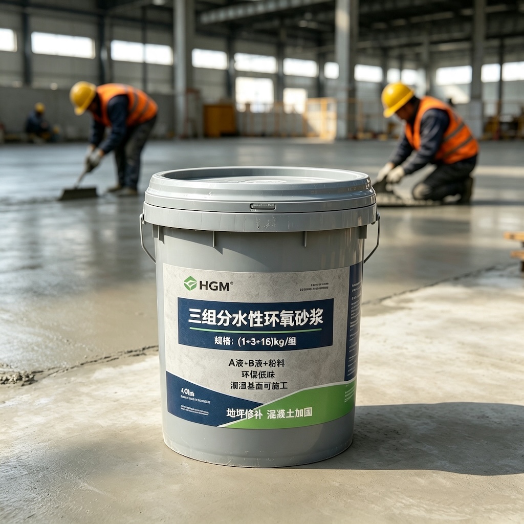 阎良三组份水性环氧砂浆